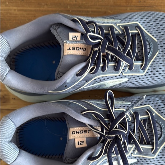 Women's Brooks Ghost 12 Gray Running Shoes size 9.5 - Picture 5 of 6